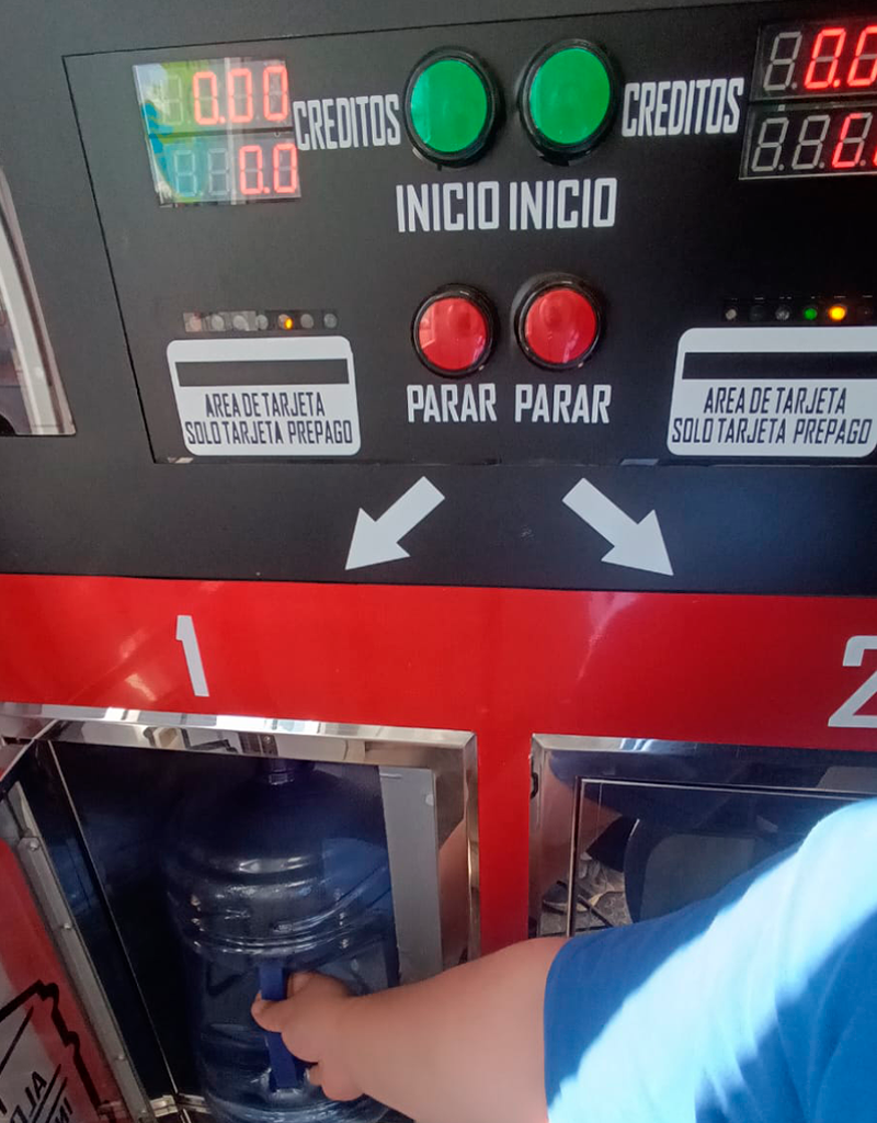 Paso 6: Retirar el bidón